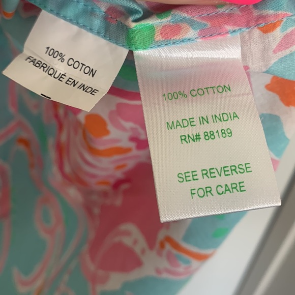 Lilly Pulitzer Captiva tunic Jellies be Jammin - Picture 10 of 12